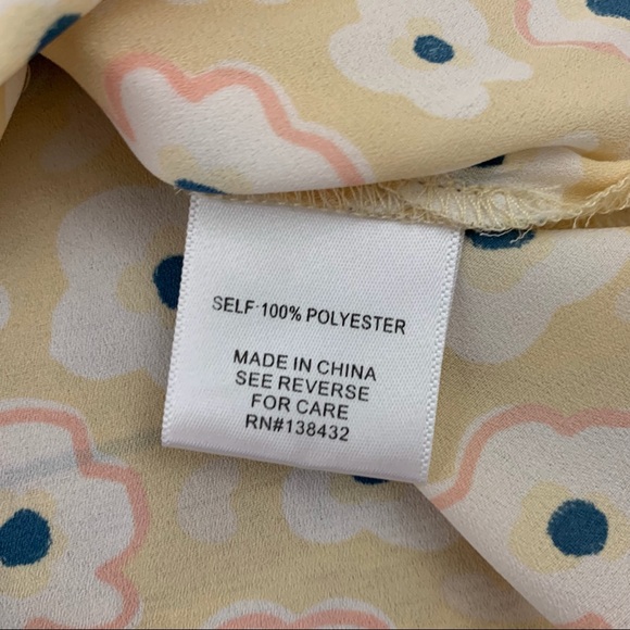 Modcloth floral peter pan collar button up top - Picture 7 of 12